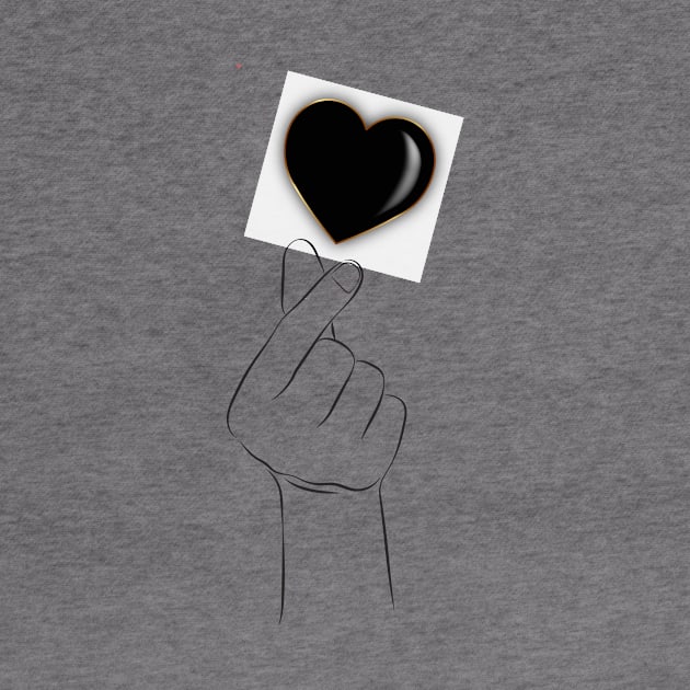 FINGER HEART T-Shirt by ARTotokromo